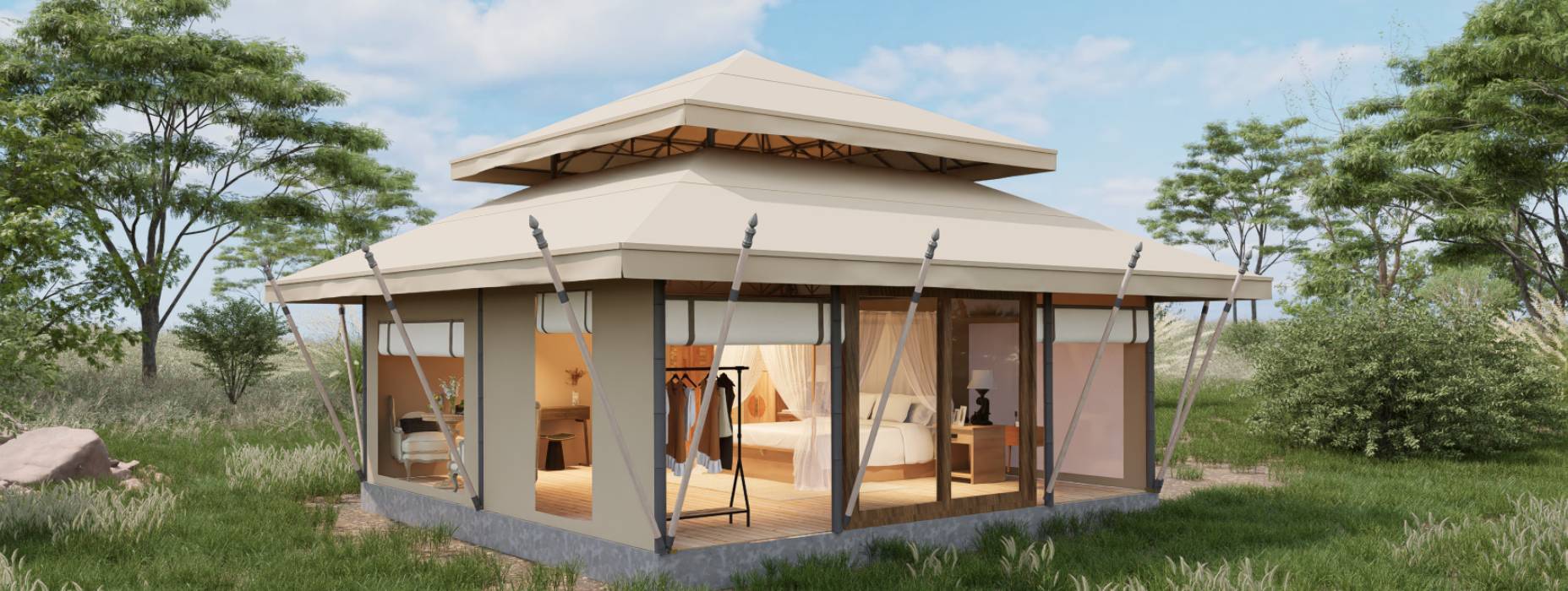 福海县户外野奢帐篷